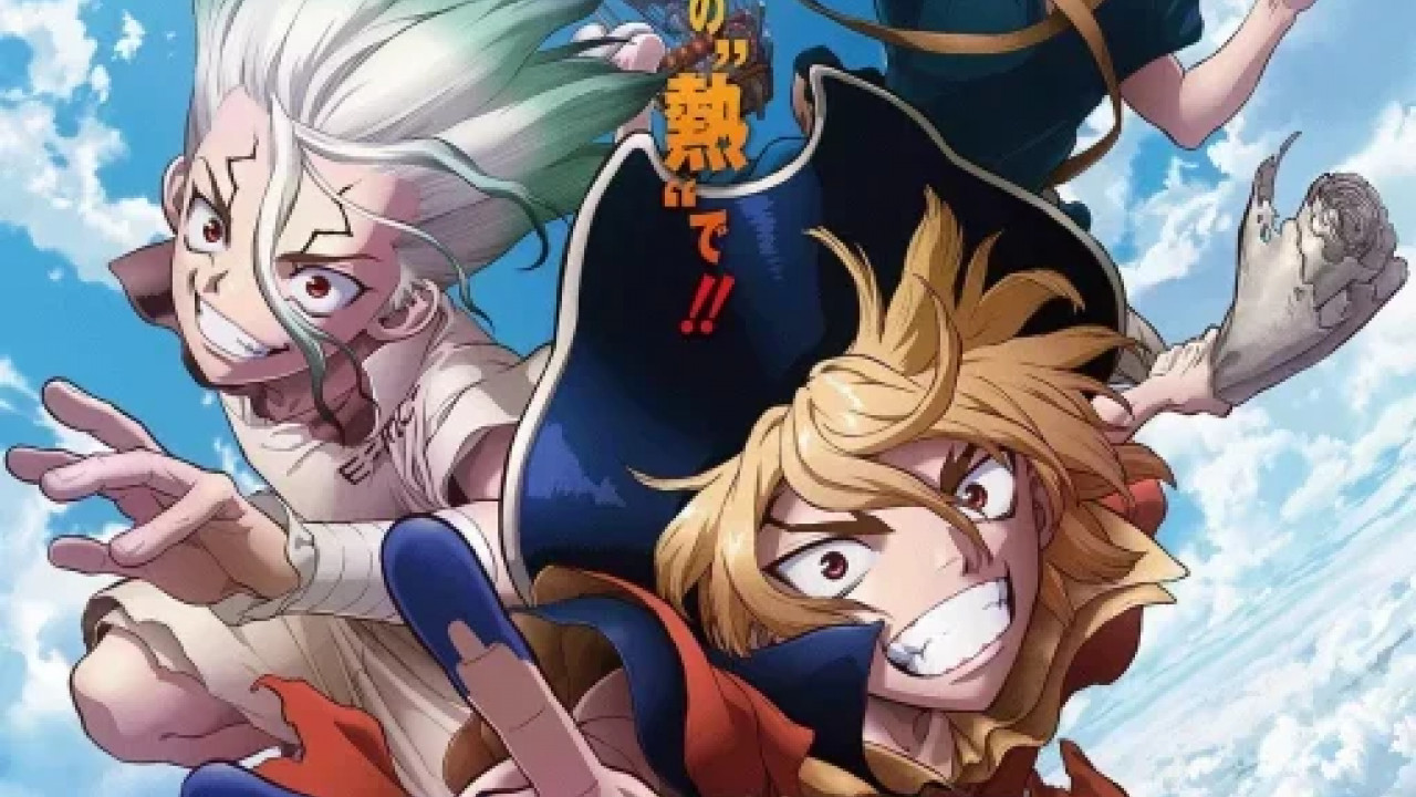 انمي Dr. Stone الموسم الرابع الحلقة 21