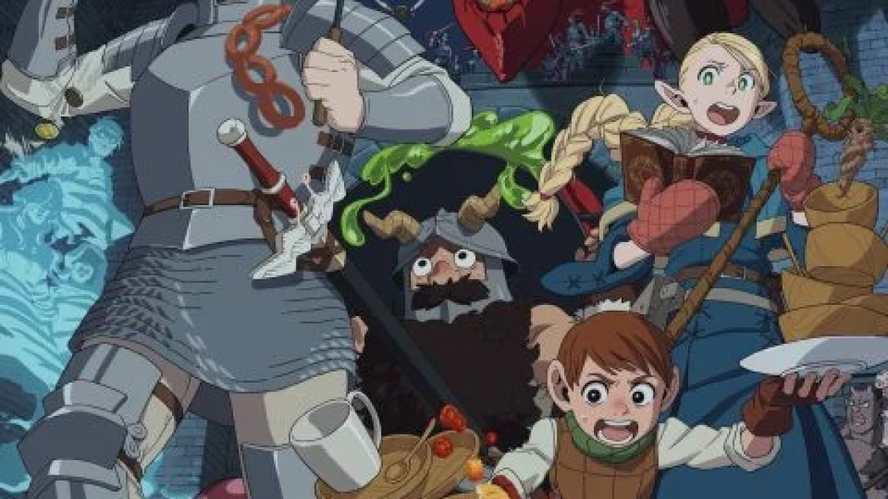 انمي Delicious in Dungeon الموسم الاول الحلقة 17