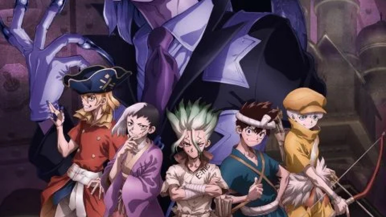 انمي Dr. Stone الموسم الرابع الحلقة 5