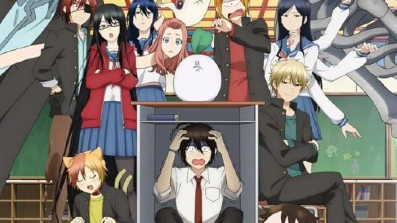 انمي Youkai Gakkou no Sensei Hajimemashita الموسم الاول الحلقة 3